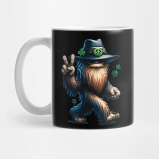 St. Patrick's Day Sasquatch - Mythical Beings for Peace Mug